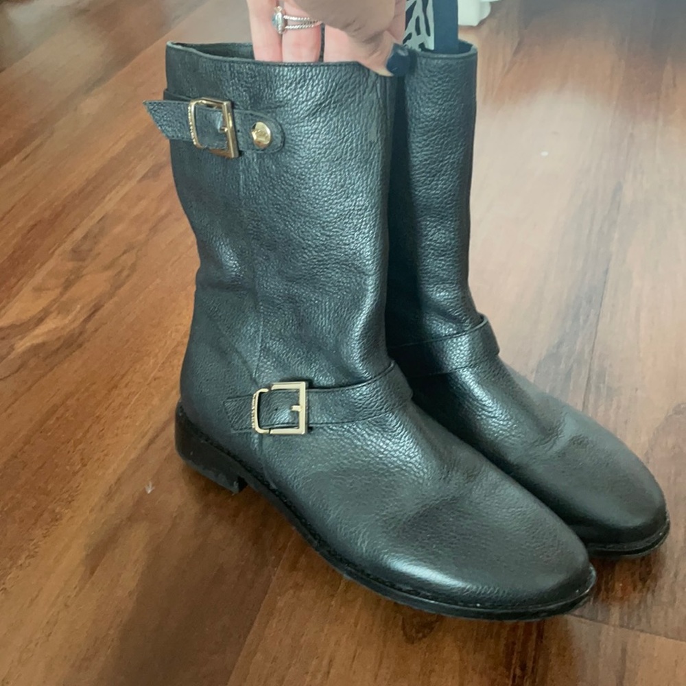 Black Elaine Turner Booties Size 9.5